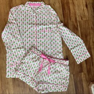 Pineapple printed Victoria’s Secret pajama set